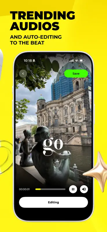 Reelsapp: reel & video editor screenshot 3 of 6