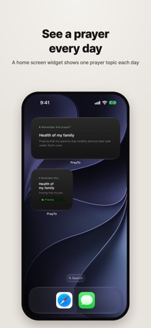 PrayTo – Prayer Notes, Sharing Screenshot 4 of 6
