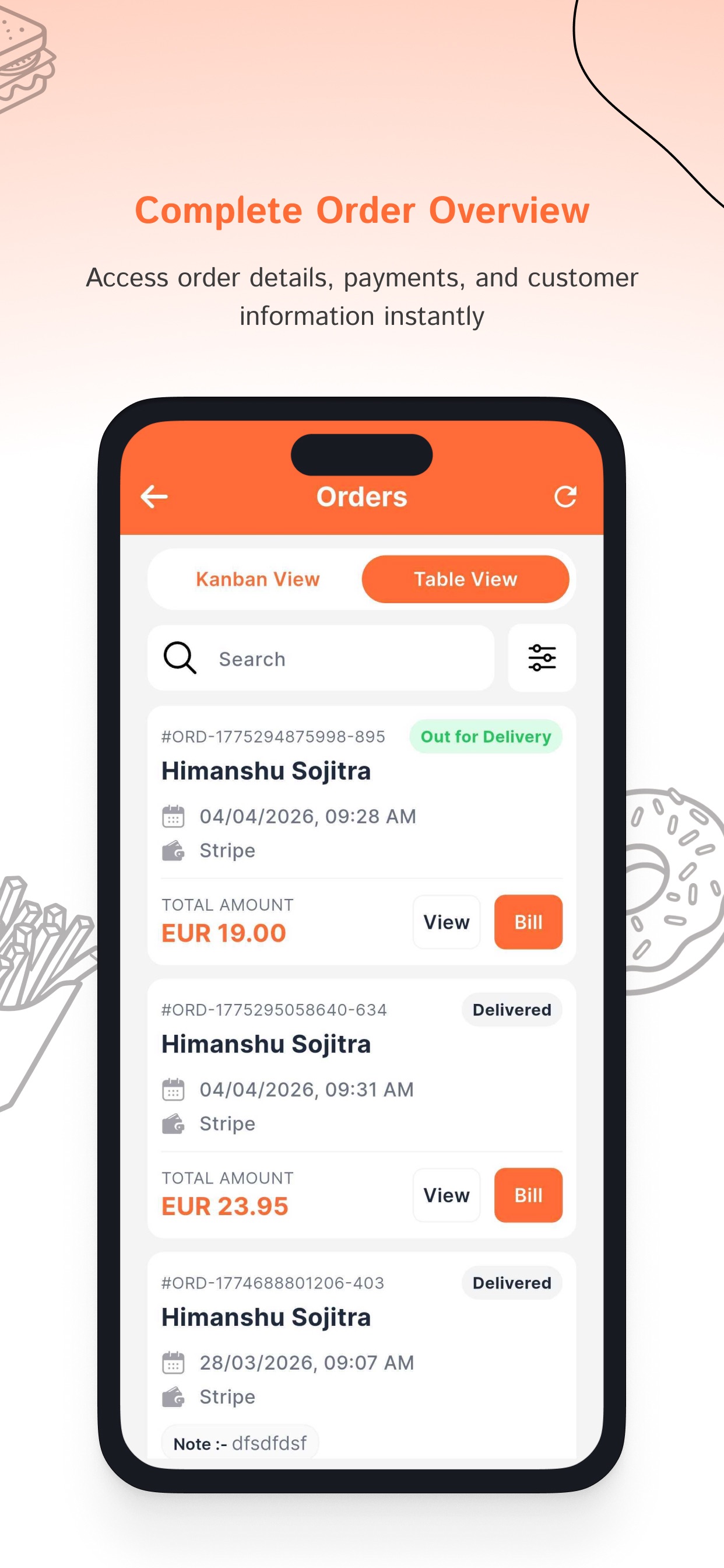 Screenshot 3 of DineTisch Online Ordering