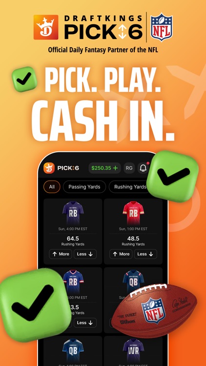 Pick6 DraftKings Fantasy Picks screenshot-0