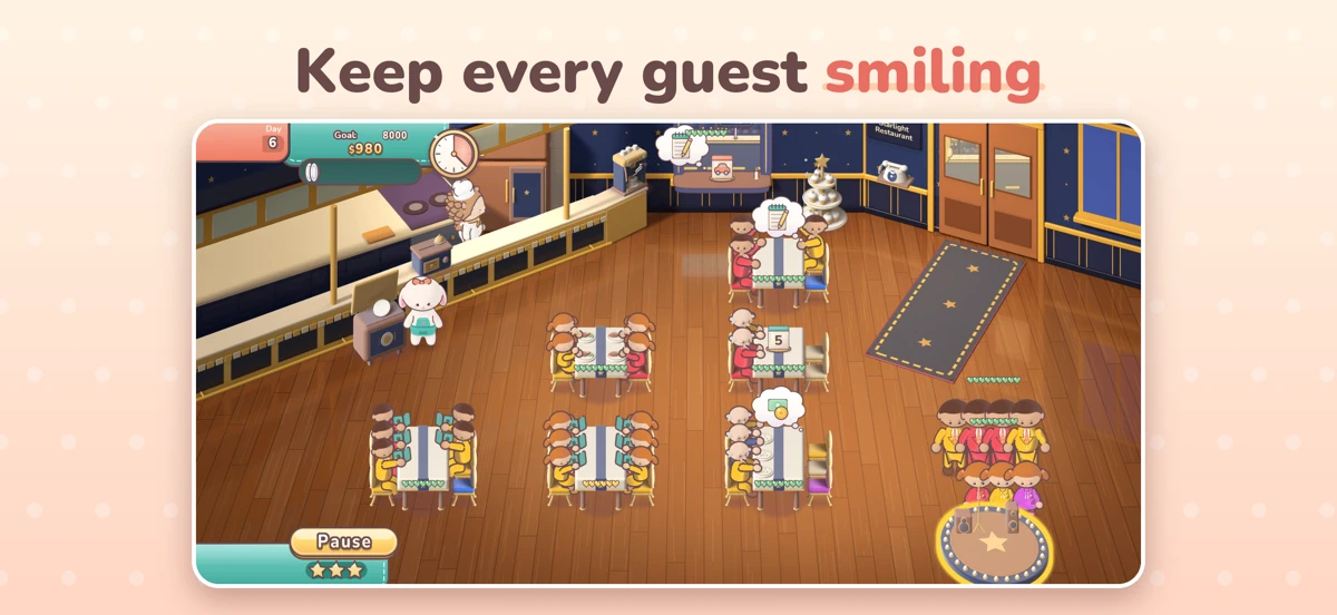 Mochi Cafe: Cozy Bunny Diner screenshot 2