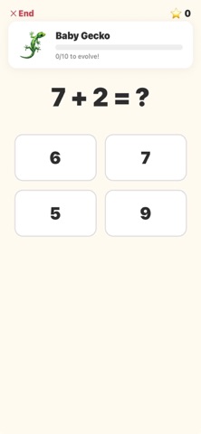Lizard Math Screenshot 2 of 3
