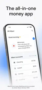 Albert: Budgeting and Banking screenshot #1 for iPhone