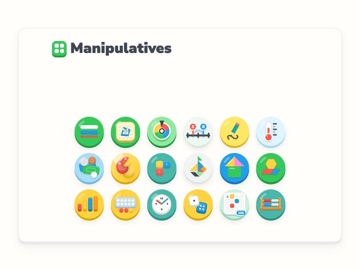Manipulatives: Hands-On Math iPad screenshot