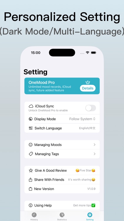 OneMood-Emotion Mood Diary screenshot-5