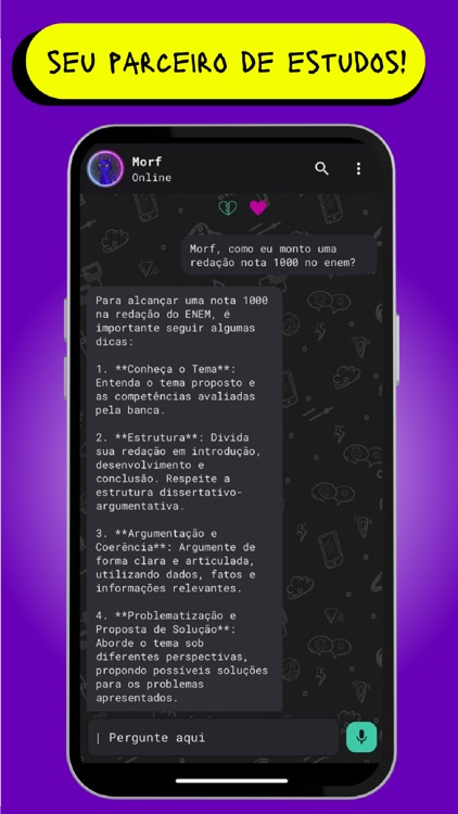 Morf: Seu parceiro de Estudos