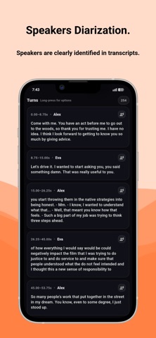 Meeting Transcript Unlimited Screenshot 2 of 8