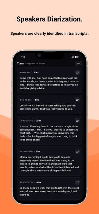 Meeting Transcript Unlimited Screenshot 2 of 8