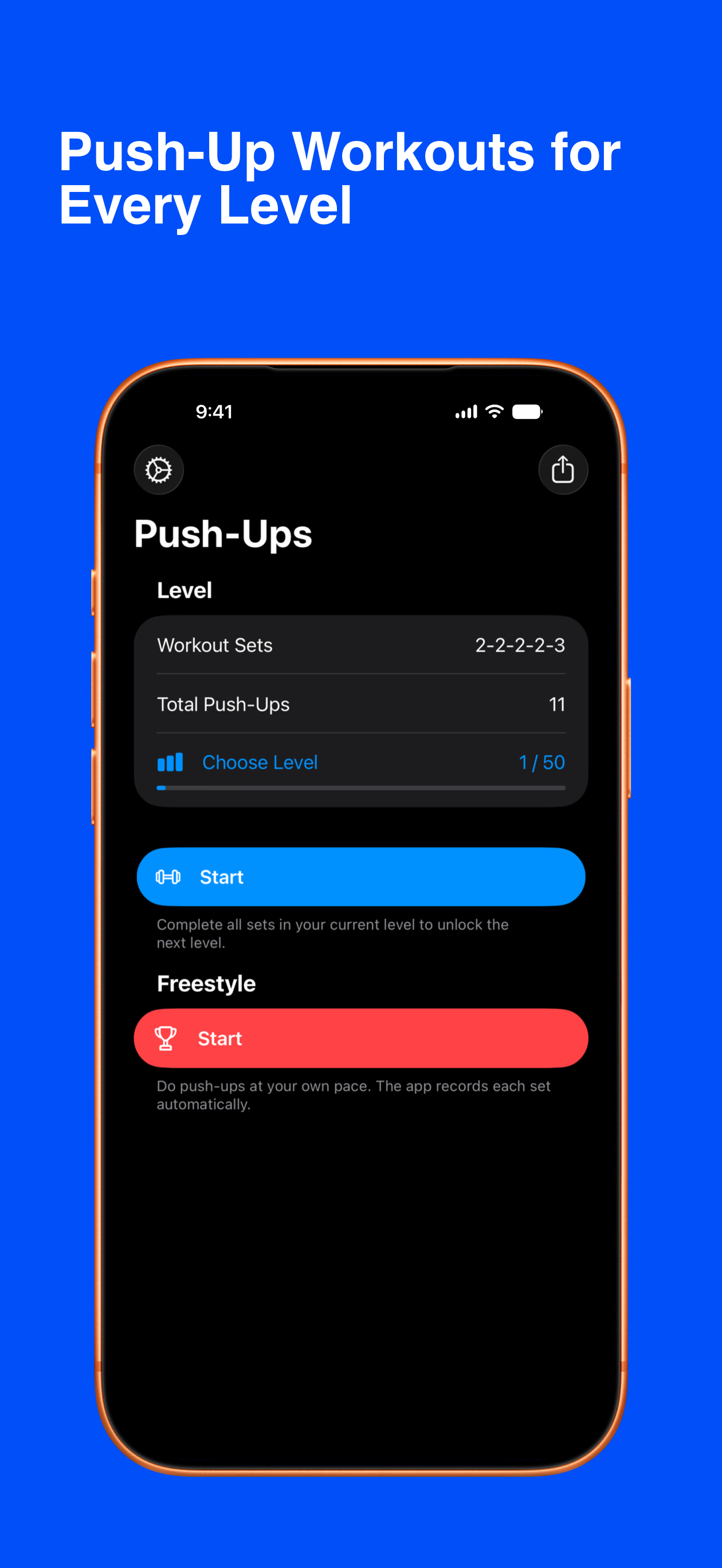 Push Up Counter: Pushanova