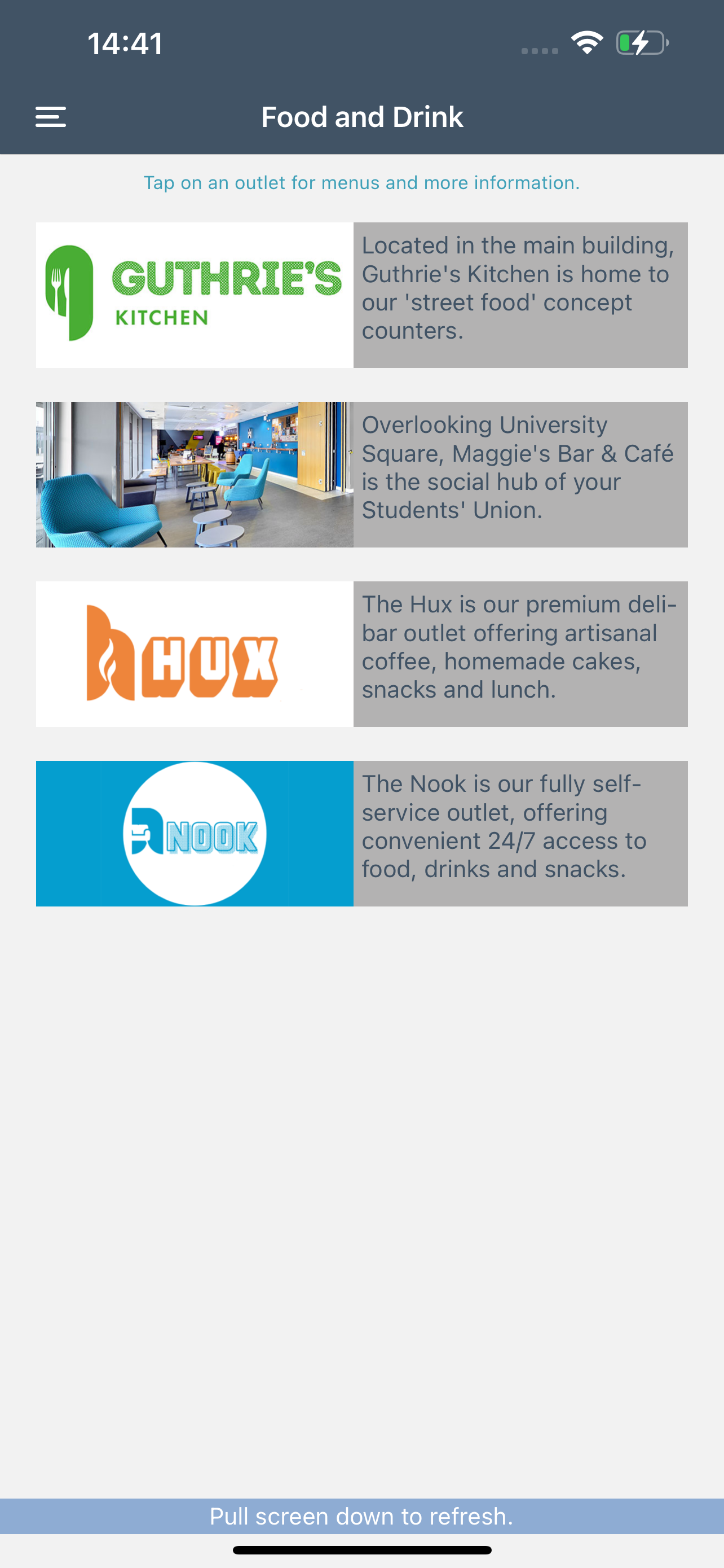 MyQMU screenshot 4