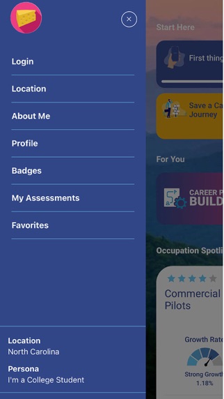 NCcareers iPhone screenshot