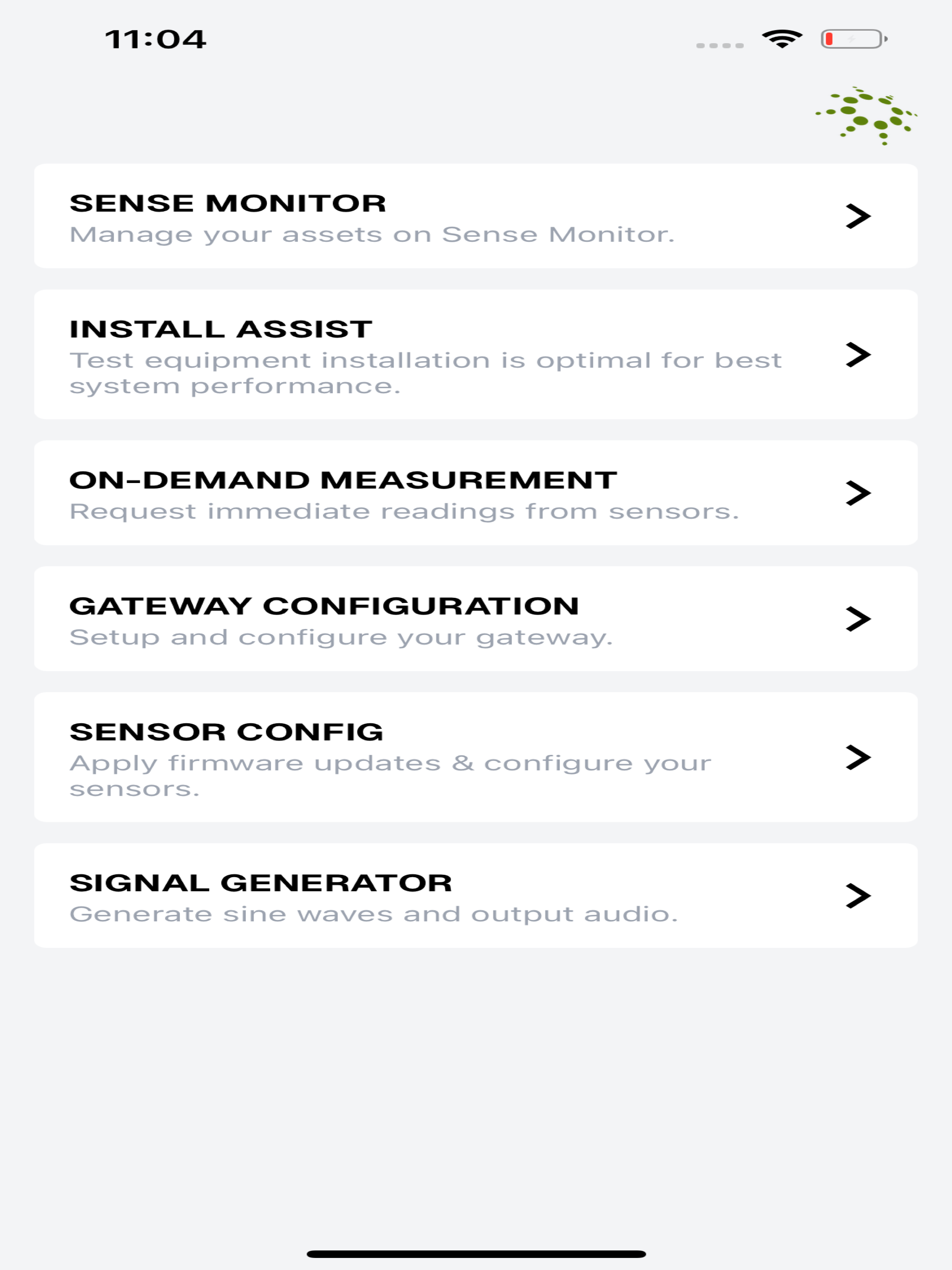 JC Sense Monitor screenshot 6