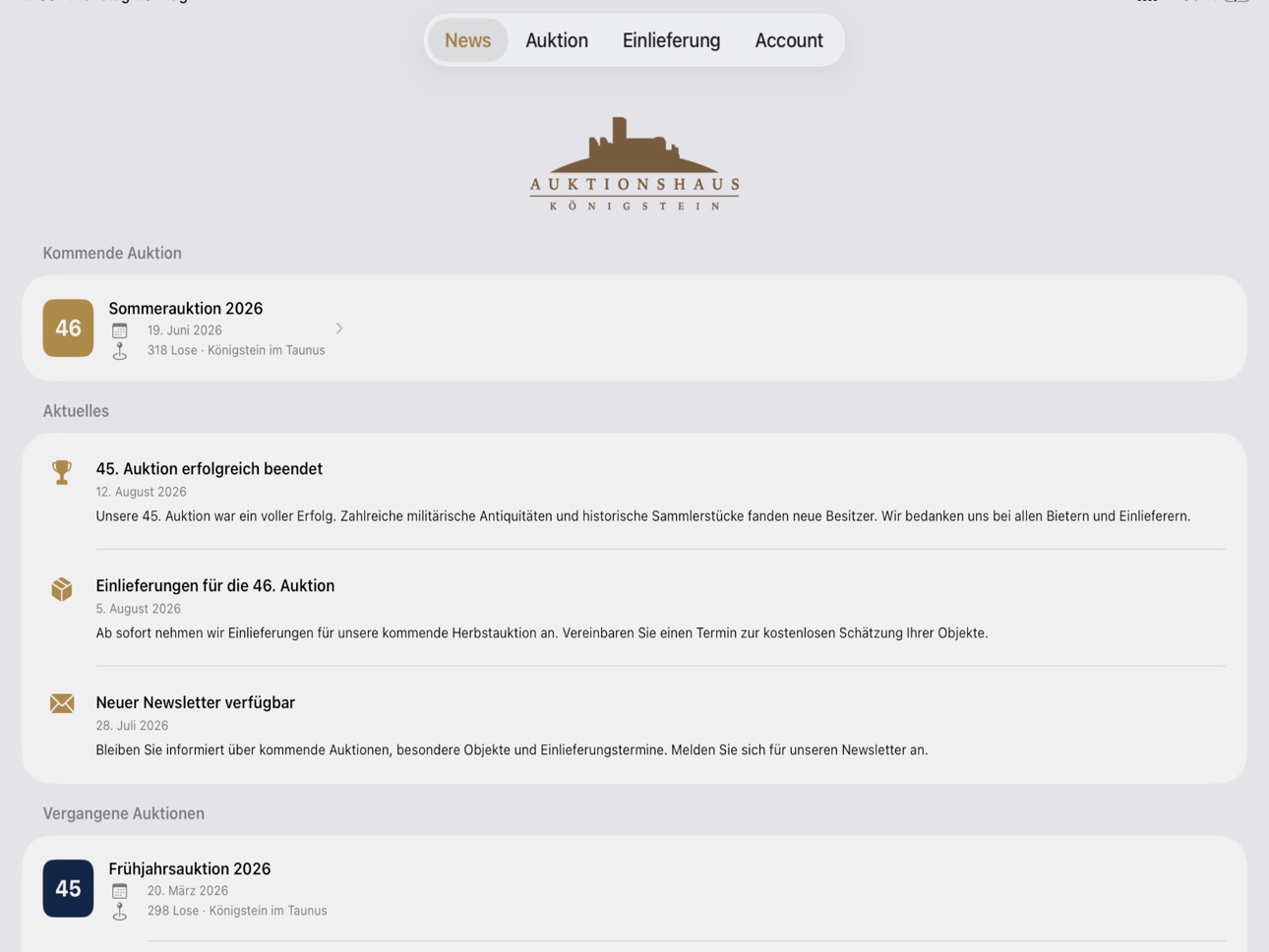 Screenshot 5 of Auktionshaus Königstein
