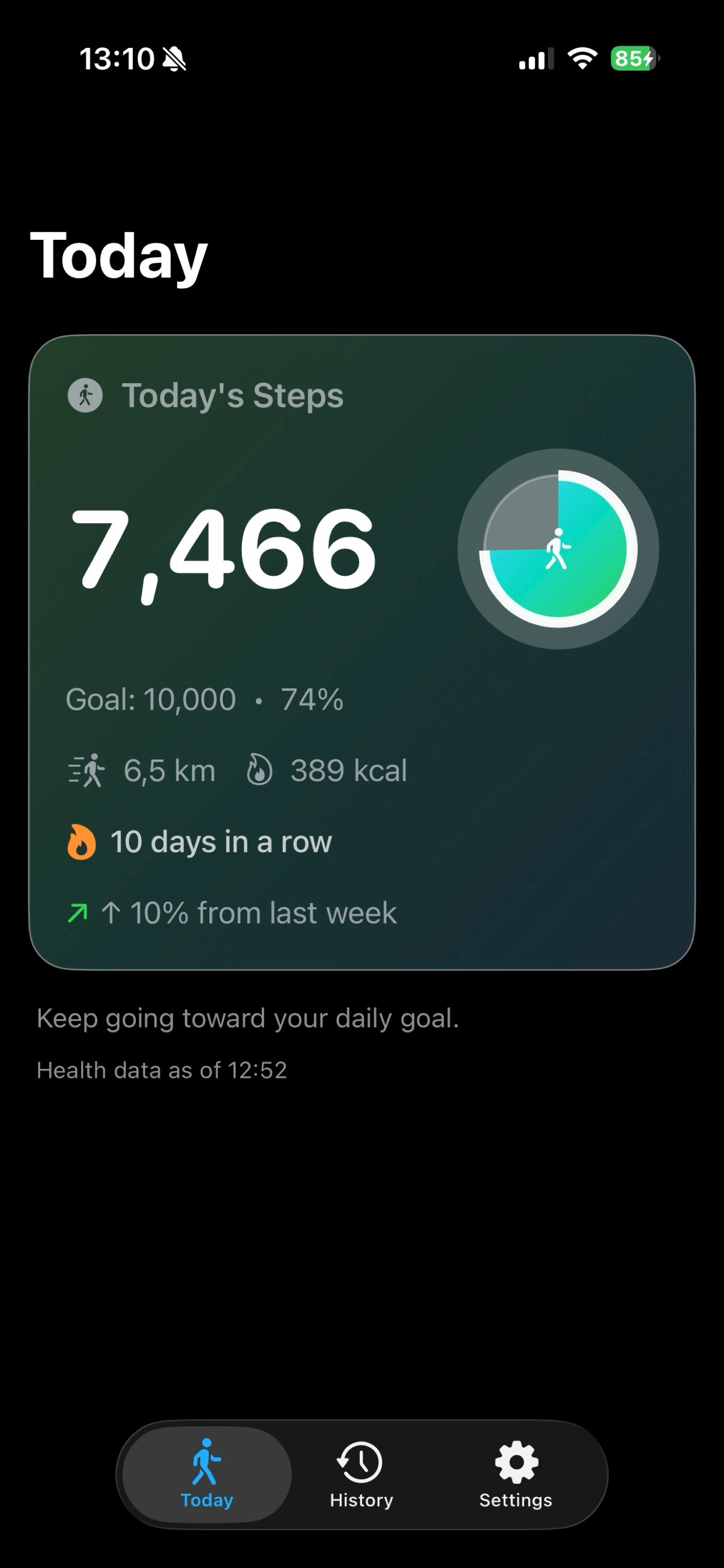 Stepwise Go