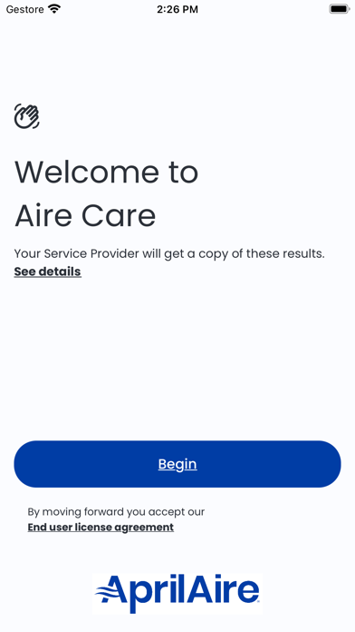 Aire Care Screenshot