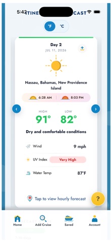 CruiseCast Planner screenshot
