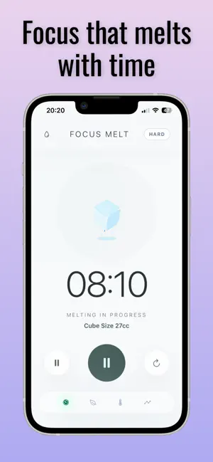 Ice Focus - Pomodoro Timer screenshot 1