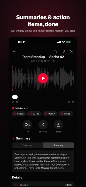 Pro Voice Recorder: AI Notes screenshot 3