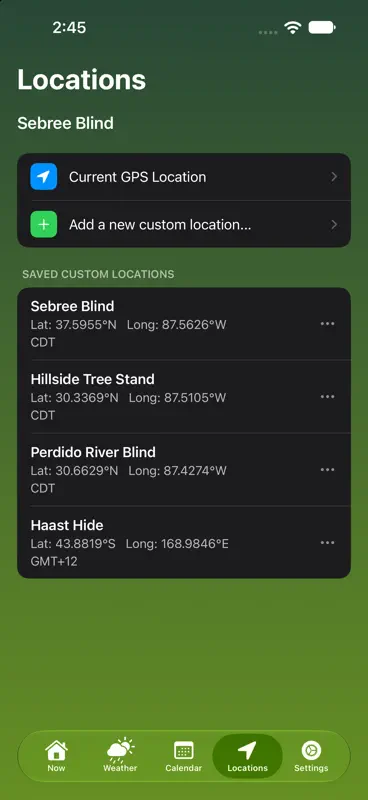 Solunar Best Hunting Times screenshot 5 of 10