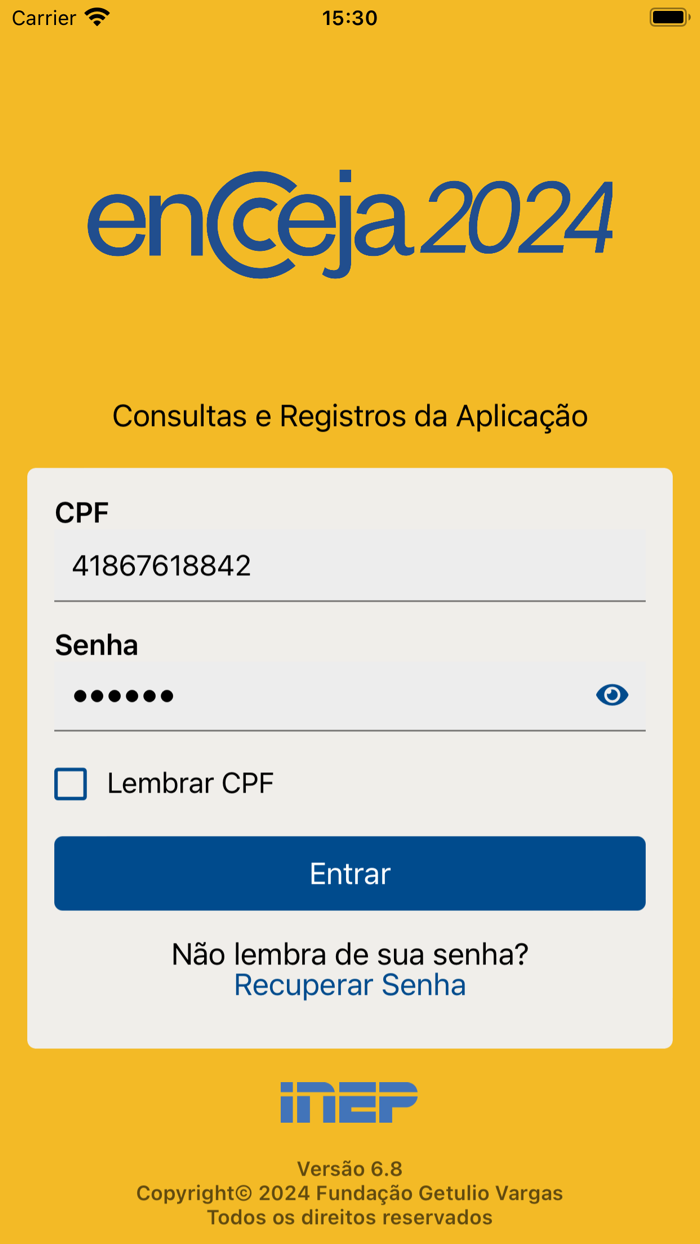 ENCCEJA Exterior 2024