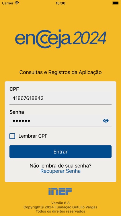 ENCCEJA Exterior 2024