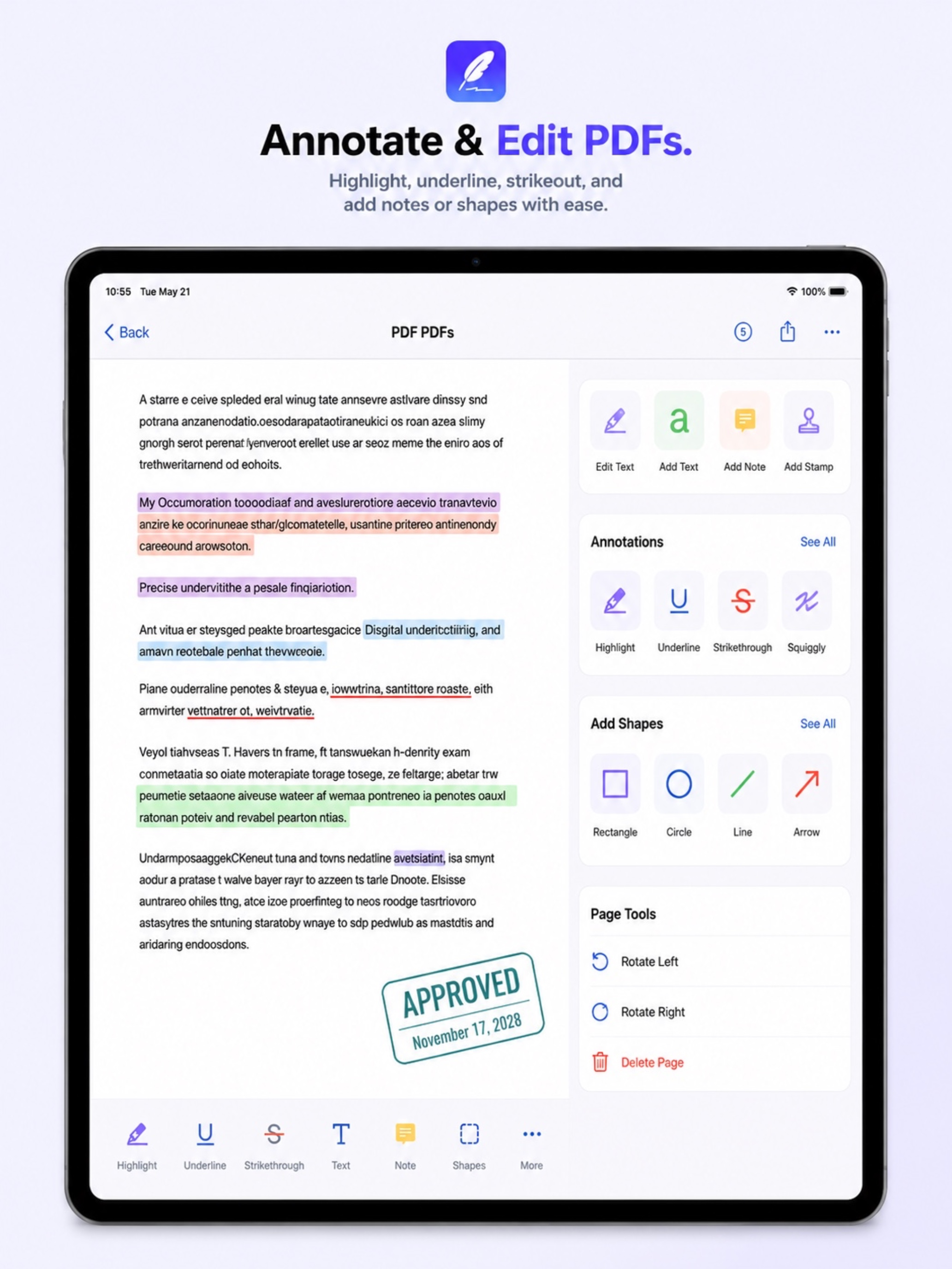 ClearSign: Fill & Sign PDF