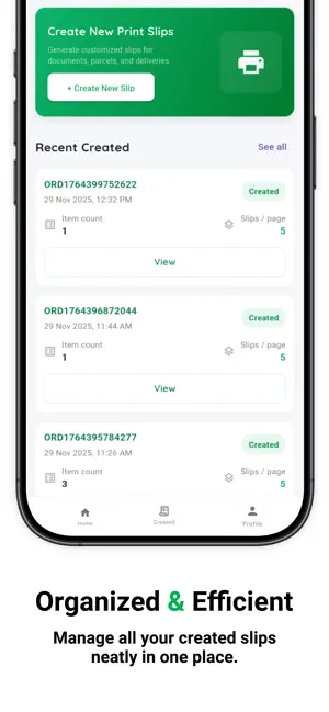 Simple Slips screenshot 4