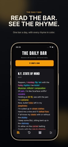 Daily Bars: Rap Quotes screenshot