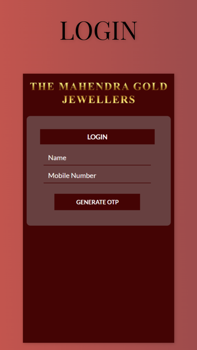 THE MAHENDRA GOLD JEWELLERS Screenshot