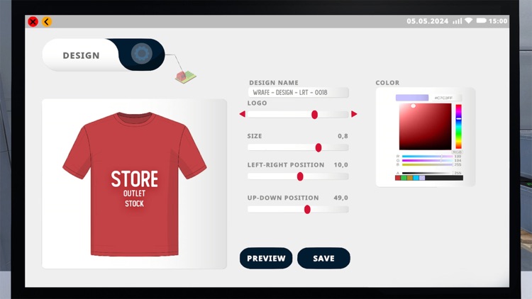 Factory Store Outlet Simulator