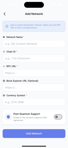 PQC Wallet Screenshot 3 of 7