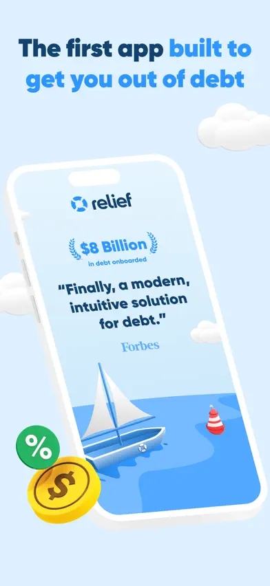 Relief: Get out of debt screenshot 1
