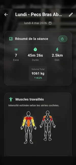 Sessio - Carnet de musculation screenshot 3