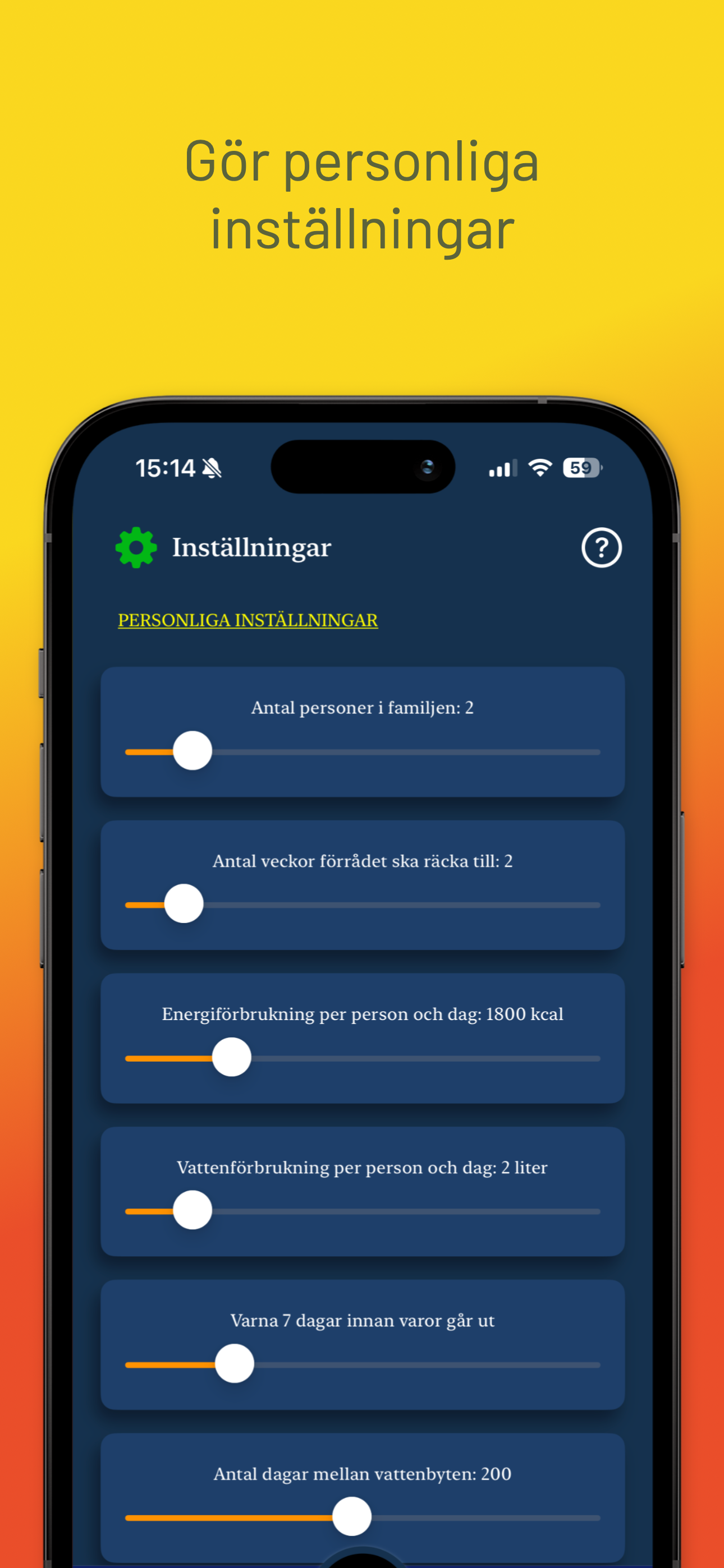 Min Krisberedskap