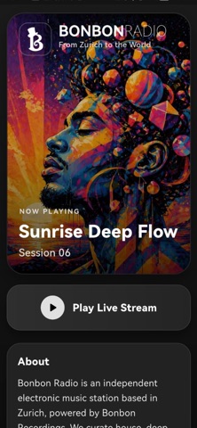 Bonbon Radio screenshot