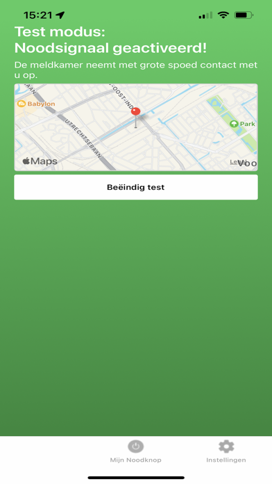 Screenshot #1 pour Noodknop App