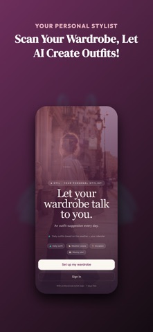 Stil: Closet & Outfit Planner iPhone screenshot