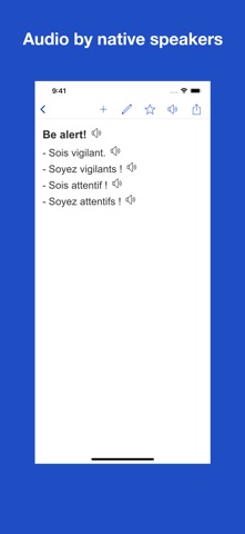English French Sentences のスクリーンショット