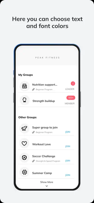 PEAK FITNESS LLC AR screenshot 3