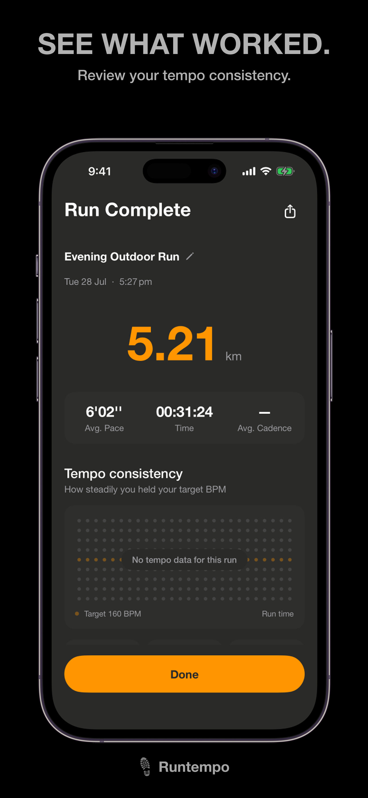 RunTempo screenshot 5