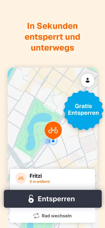 Donkey Republic Fahrradverleih screenshot 3 of 10