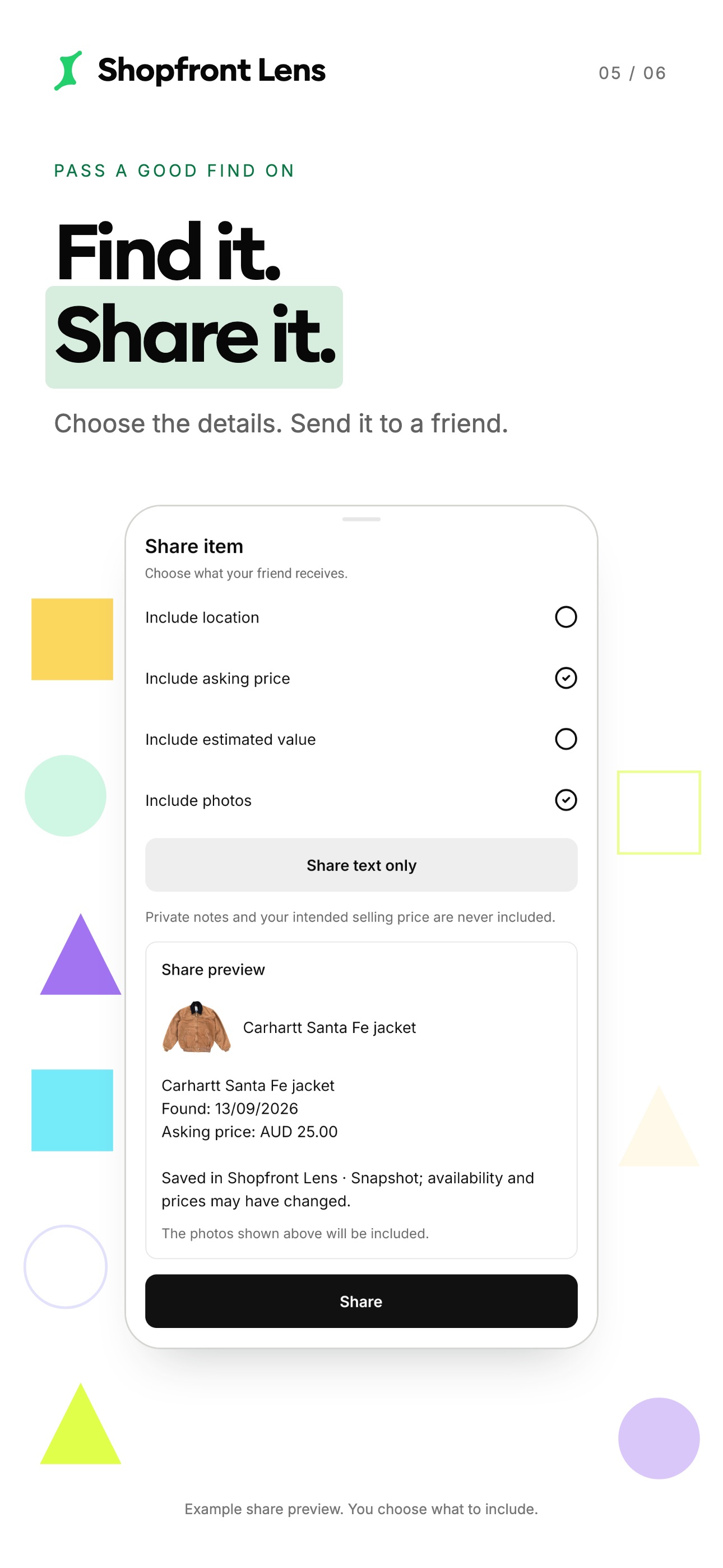 Screenshot 5 of Shopfront Lens
