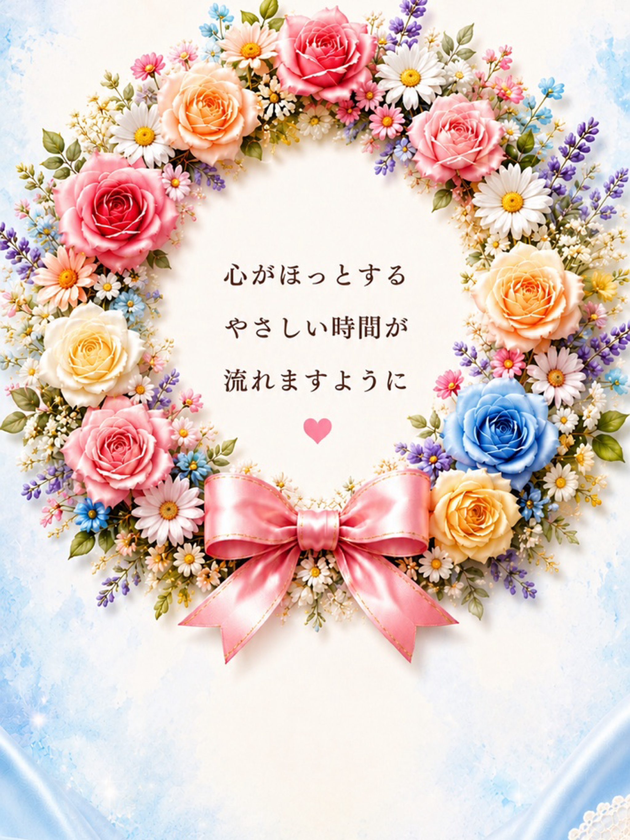 花のリース ～幸せに包まれて～ おしゃれな花の壁紙アプリ screenshot 8