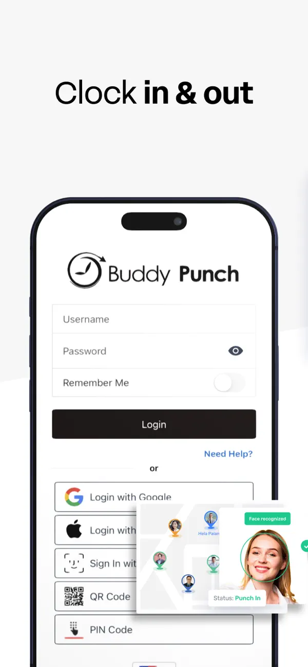 Screenshot #3 pour Buddy Punch