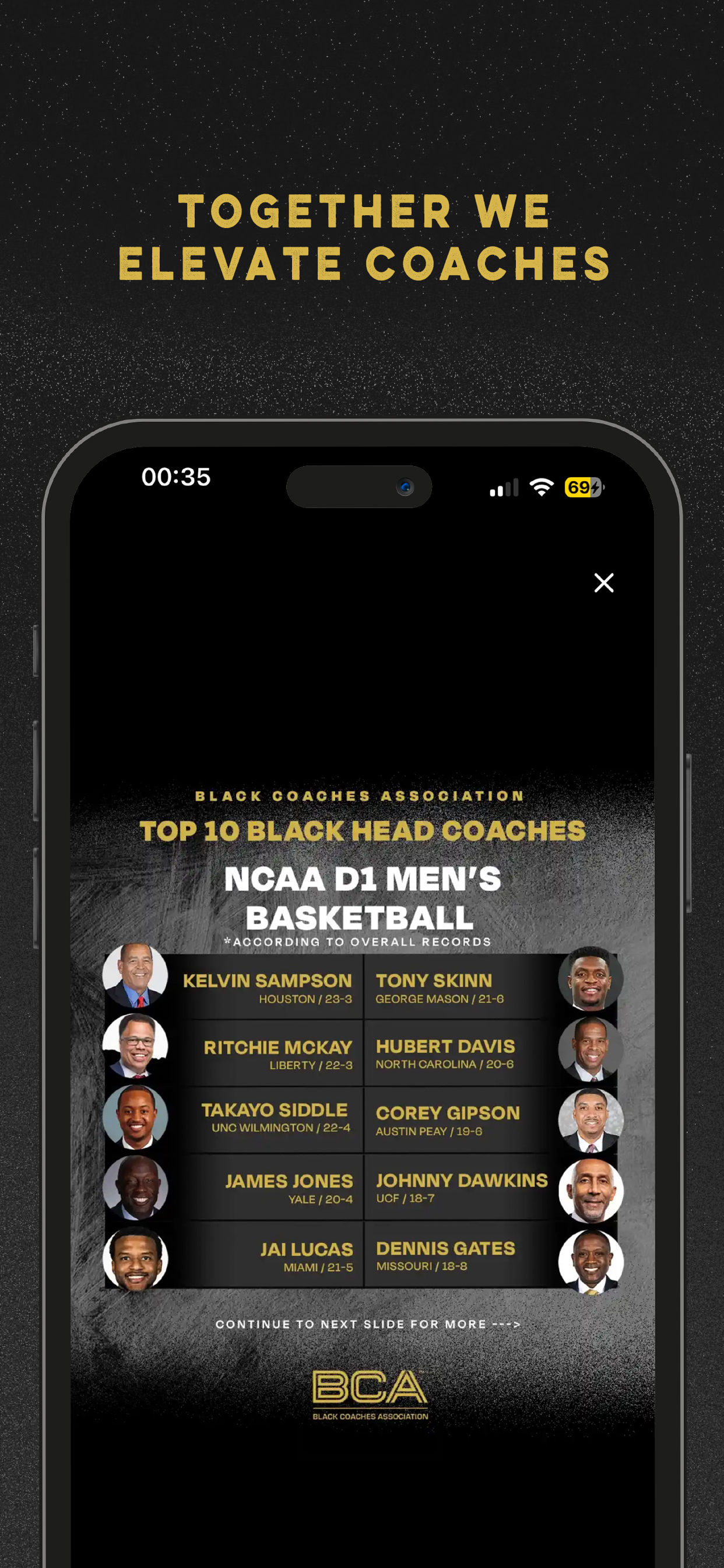 Black Coaches Association screenshot 3