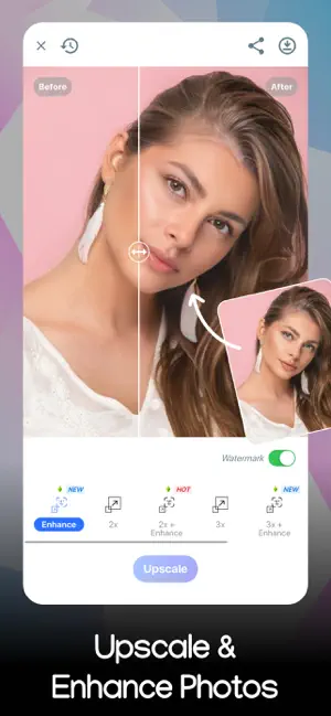 Upsca: AI Image Upscaler screenshot 2