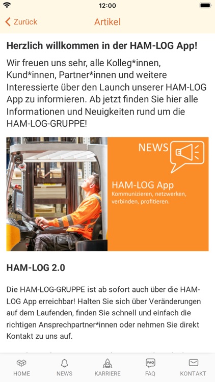 HAM-LOG App