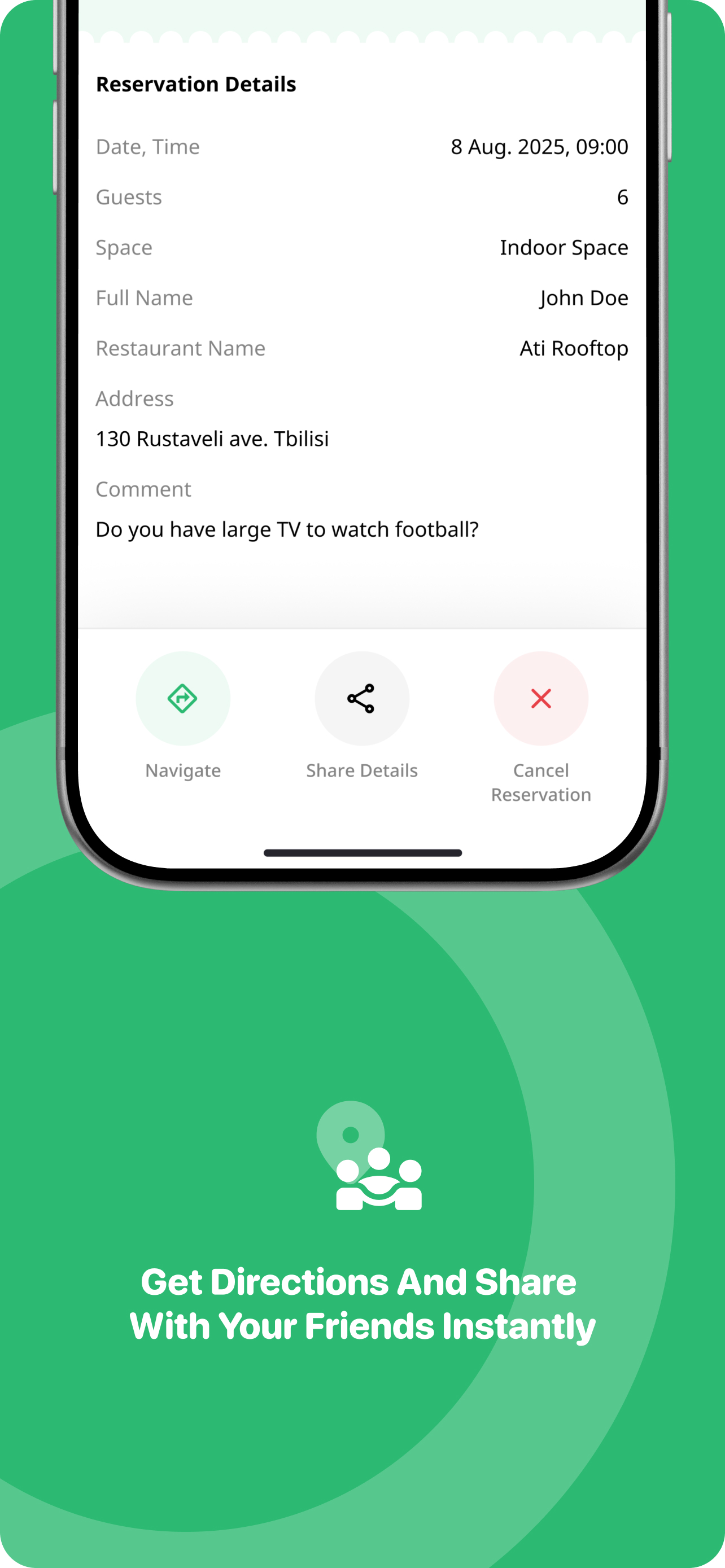 Rezto: Restaurant Reservations screenshot 5
