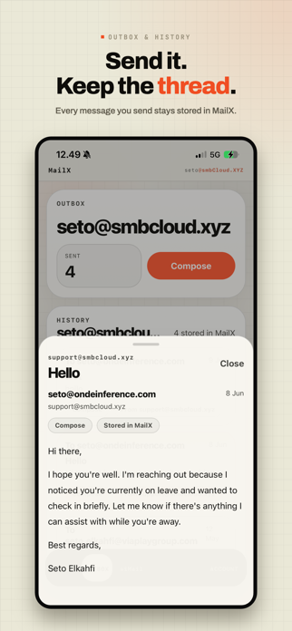 smbCloud MailX Screenshot 5 of 6