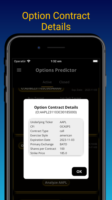 Day Trading Options Predictor Screenshot